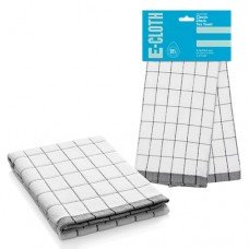 Рушник кухонний e-cloth Classic Check Black 206908