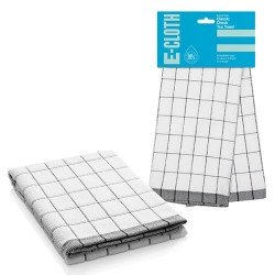 Рушник кухонний e-cloth Classic Check Black 206908 Рушник кухонний e-cloth Classic Check Black 206908
