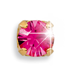 Сережки для проколу вух EXXL Е128 Ottobre Rosa