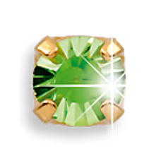 Сережки для проколу вух EXXL Е126 Agosto Peridoto