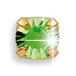 Сережки для проколу вух EXXL Е126 Agosto Peridoto