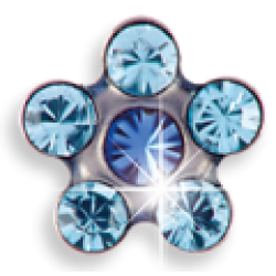 Сережки для проколу вух EXXL Е150 FIORI STYLE