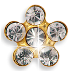 Сережки для проколу вух EXXL Е148 FIORI STYLE