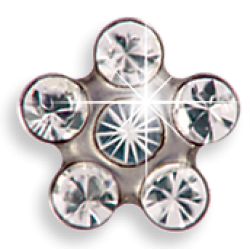 Сережки для проколу вух EXXL Е149 FIORI STYLE