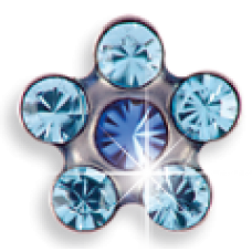 Сережки для проколу вух EXXL Е150 FIORI STYLE