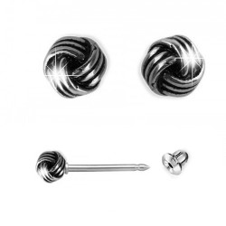 Сережки Inverness 594c Love Knot Steel