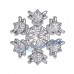 Сережки для проколу вух Inverness K1232c Cristallo neve 3mm