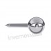 Сережки Inverness 159 Pallina Mini TITANIUM