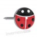 Сережки Inverness 187с Ladybug 5,5mm Steel