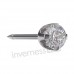 Сережки Inverness 592 Medium Zircone 3mm TITANIUM