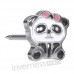 Сережки для проколу вух Inverness K621c1 Baby Panda 6mm з короткою голкою 9mm