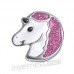 Сережки для проколу вух Inverness K010c Unicorn Glitter Pin 6mm з короткою голкою 9mm