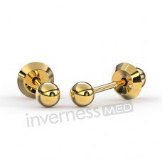 Сережки для проколу вух Inverness 10 Mini Ball Сережки для проколу вух Inverness 10 Mini Ball