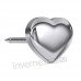 Сережки Inverness 122с Heart 5mm NIOBIO