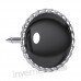 Сережки Inverness 135с Black Braid Disk 7mm NIOBIO