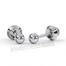 Сережки для проколу вух Inverness 14 Mini Ball