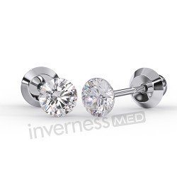 Сережки Inverness 191c Cristal 4mm/Cristals from Swarovski NIOBIO Сережки Inverness 191c Cristal 4mm/Cristals from Swarovski NIOBIO