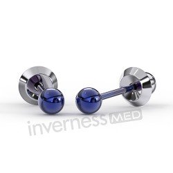 Сережки Inverness 510 Pallina Anodized TITANIUM