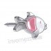 Сережки для проколу вух Inverness K622с1 Fish 6mm з короткою голкою 9mm