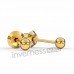 Сережки для проколу вух Inverness K776c1 Ball 3mm з короткою голкою 9mm