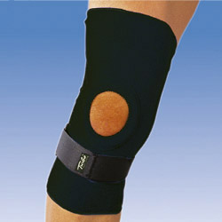 Фіксатор колінного суглоба з ребрами жорсткості TURBO-MED TM856 - GINOCCHIERA APERTA