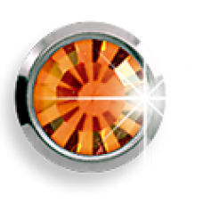 Сережки для проколу вух EXXL Е141 Brillantino Novembre Topazio Сережки для проколу вух EXXL Е141 Brillantino Novembre Topazio