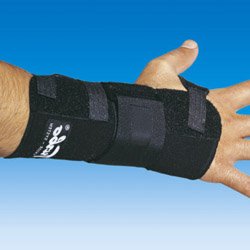 Фіксатор-бандаж на правий зап'ясток посиленою фіксації TURBO-MED TM857 - POLSIERA RIGIDA.