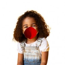 Маска багаторазова для дітей SA052 Rosso (6-13лет)
