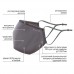 Маска багаторазова антивірусна Avevitta Protect 2.0 grigio