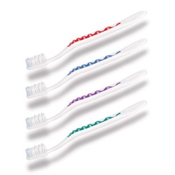 Зубна щітка TRISA Pearl White DUO medium