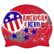 Шапочка для плавання Turbo American Hero Silicone 9701796